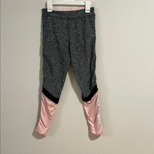 Abercrombie and Fitch Kids Gray and Pink Leggings